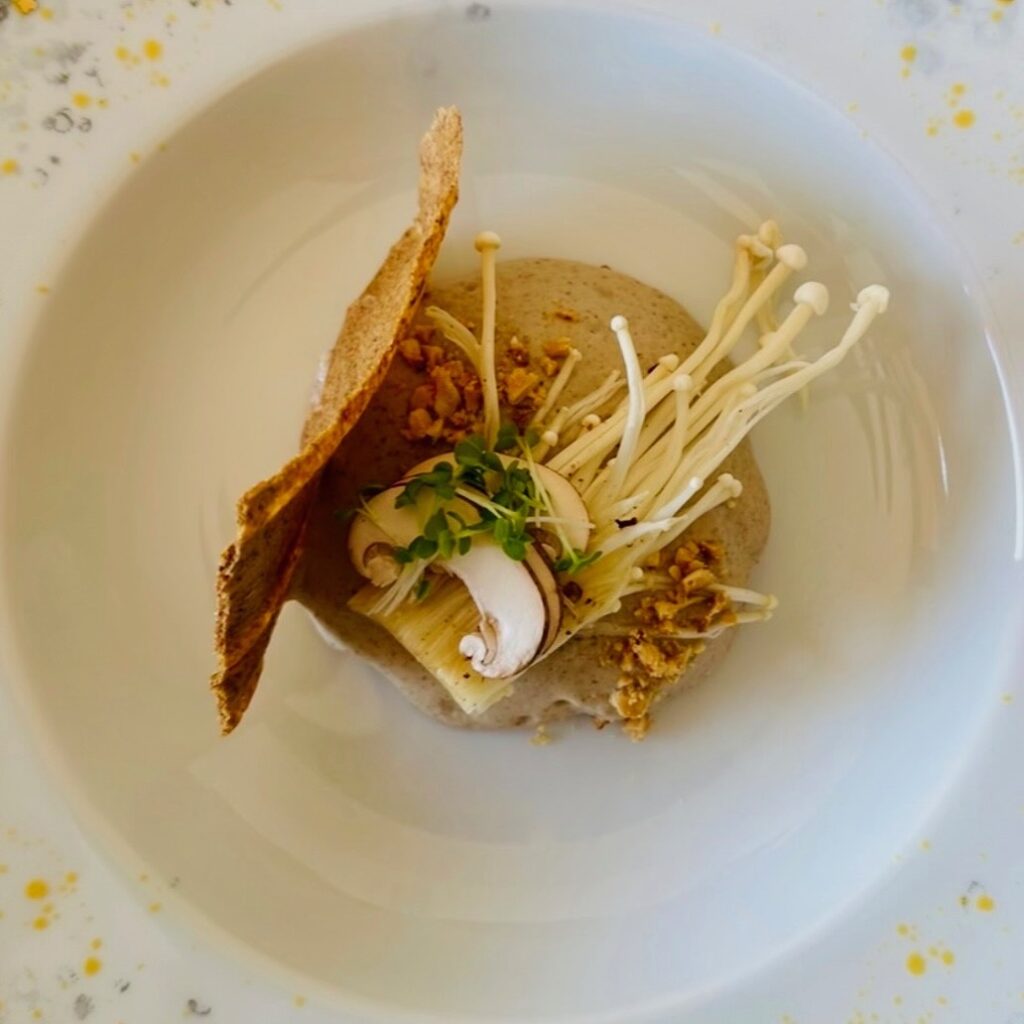 Entrée : Champignon Sarrasin